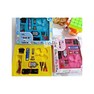 KNAFS Science School Projects Experiment Kits Fan Light Bulb Electric Circuit Physics