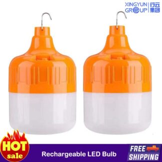 XingYun 40W USB Rechargeable LED Bulb โ Emergency Camping Hook Light