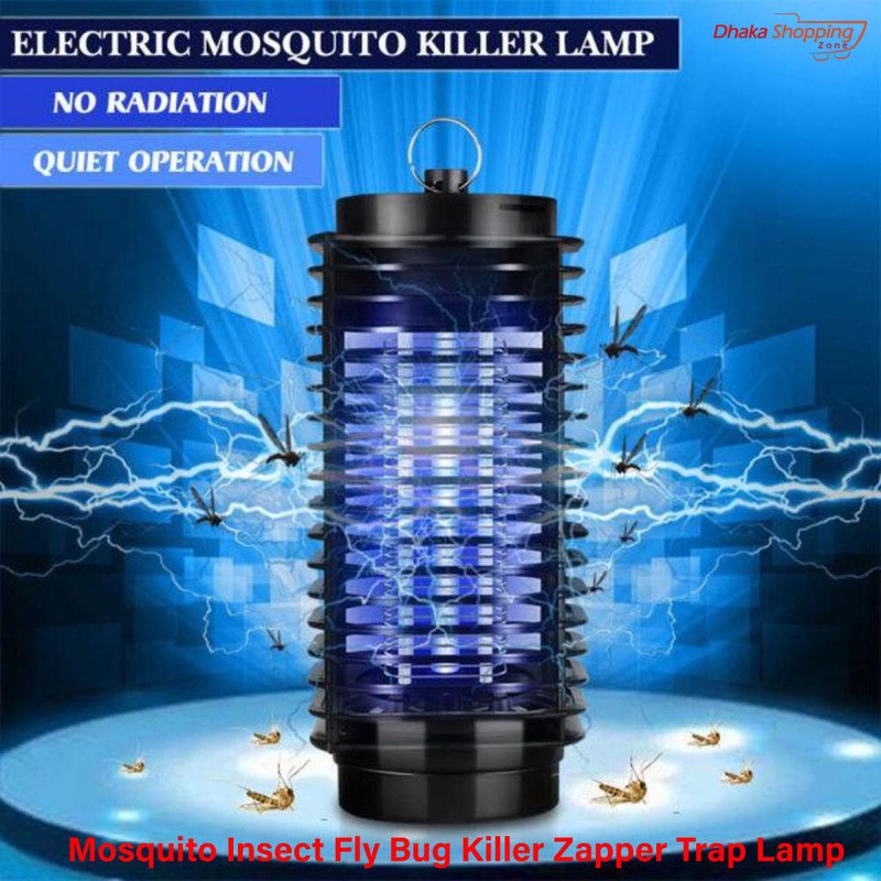 Mosquito Killer Lamp Bug Zapper Gnat Trap Electronic Insect Killer Uv Light Mosquito Trap Killing Mosquitoes Night Lamp 1 Ratings - Mosquito Bat- Electric Insect Killers-sara colle