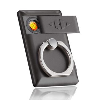 2 in 1 USB Lighter Rechargeable Electric Flameless Lighter Phone Ring