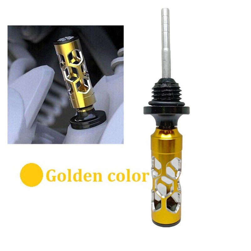 Motorcycle Engine oil covers Dipstick or CNC Aluminum Alloy dipstick for bike- Golden
