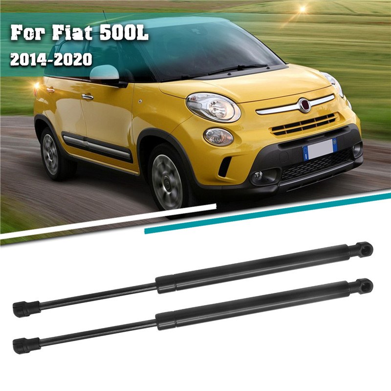 2Pcs 68201900AA Car Front Engine Hood Bonnet Gas Struts Lift Support Rod Bar for Fiat 500L 2014-2020 Accessories