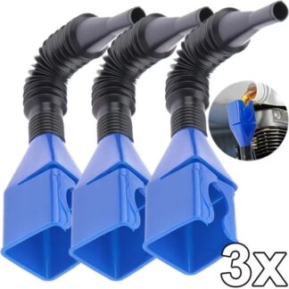 1-8Pcs Car Refueling Funnel, Gasoline Folding Engine Oil Funnel Tool, Plastic Funnel, Car Motorcycle Refueling Tool, Auto Parts