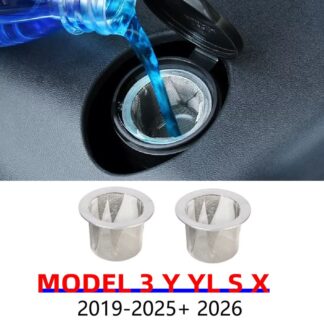 Windshield Washer Fluid Filter For Tesla Model 3 Y S X YL Juniper 2020-2026 Glass Water Filter Screen Mesh Inlet Grill Protector