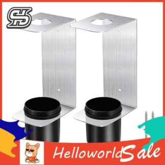 Workshop Fluid Oil Funnel Holder 2pcs Oil Funnel Holder Kit with Aluminum Alloy Brackets Removable Cups โ Garage Workshop Organizer for Automotive Trailer Fluid Oil Filter Storage