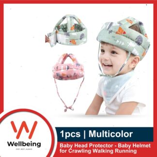 1pcs Baby Head Protector - Baby Helmet for Crawling Walking Running - No Bumps and Soft Cushion - Adjustable Protective Cap Infant Baby Safety Headguard - Toddler Helmets for babie