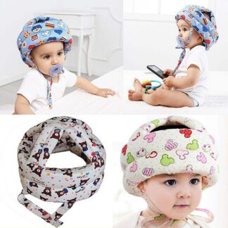 Baby Anti-Collision Safety Hat Infant Harnesses Adjustable Safety Helmet Baby Protective with Strap Headguard Hat for Baby Boys Girls Crawling, Running, Walking