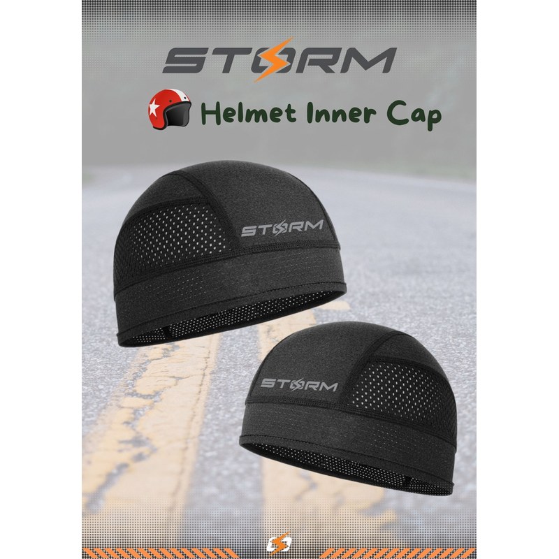 Helmet Inner Cap for Biker , Sweat-Absorbent Helmet Inner Cap
, Anti-Sweat Cooling Helmet Inner Cap,
Moisture-Wicking Helmet Skull Cap