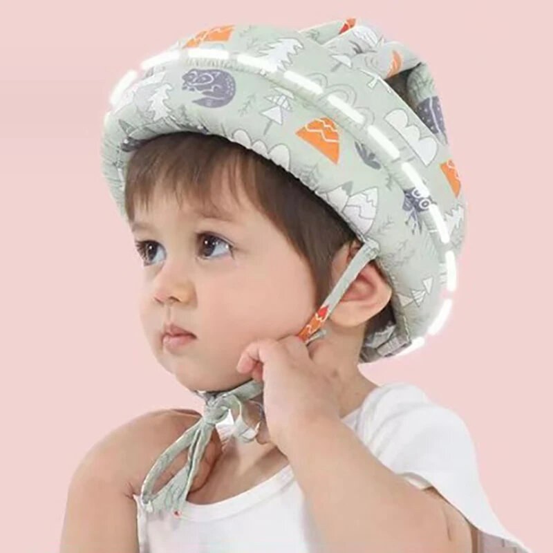 Baby Safety Helmet Baby Anti-Fall Headgear Head Protection Cap for Kids-Gadget Biz