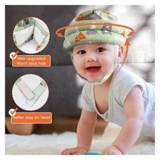 Cap Helmet To Protect The Baby'S Head,Baby Helmet Toddler Head Protector Baby Toddler Anti-Collision Cap Adjustable Child Safety Soft Helmet Toddler Anti-Fall Pad-Safety Caps-Dhaka