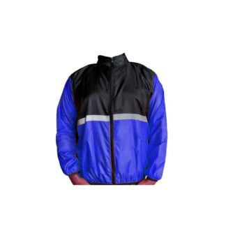 Dust Coat or Windbreaker For Biker. Black & Blue