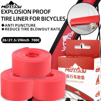 MOTSUV Mountain Road Bike TPU Puncture Pad 26/27.5/29 Inch 700C Inner Tube explosion-Proof Lining MTB Tires 26 Cycling Tyre 700c
