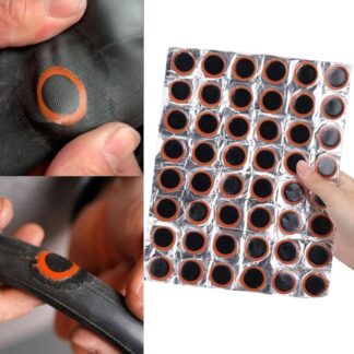 48pcs  Puncture Patches Bicycle Tire Tyre Tube Repair Cycle Patch Kit No Glue Bicycle Inner Tube Puncture Repair Tools
