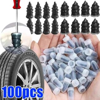 Universal Vacuum Tyre Repair Set For Car Motorcycle Scooter  Tubeless Tire Repair Kit Glue Free Repair Tire Nails